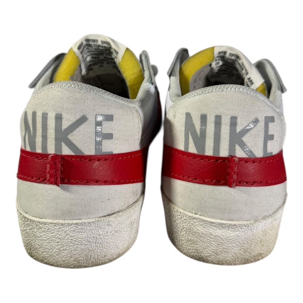 Nike Blazer Low ’77 Jumbo Light Smoke Grey Red Men’s Size 15 Sneakers - Picture 6 of 9